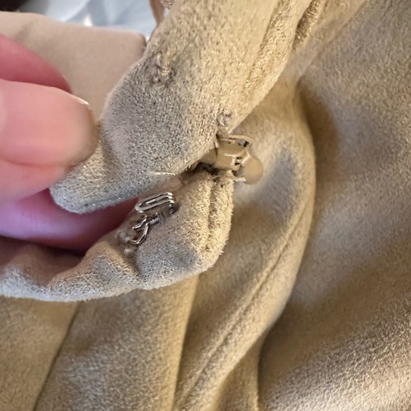 Vintage Talbots faux suede skirt J-36 - Picture 4 of 6